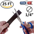 Electriduct Flexo Clean Cut Braided Cable Sleeve- 1/4" x 25ft- Black BSNF-025-25